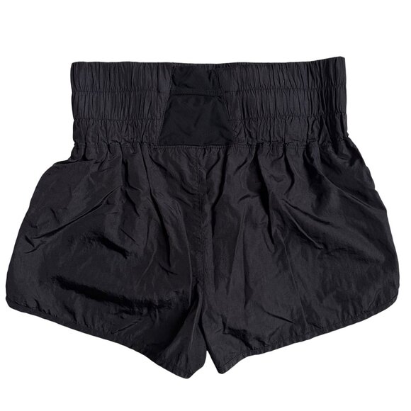 Free People FP MovementThe Way Home Smocked Shorts (Black) - Size Large - Picture 2 of 11